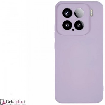 Liquid Air guminis šviesiai violetinis dėklas - su kameros apsauga (Xiaomi 15) Liquid Air guminis šviesiai violetinis dėklas - su kameros apsauga (Xiaomi 15)